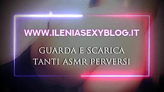 Italian amateur's ASMR JOI whispers drive you wild in private clips?