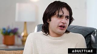 rachel ramsey milf tempted by stepson into straight sex first time