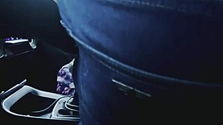Fucking best friend's sister in car sucking cock licking pussy hard penis thrusts