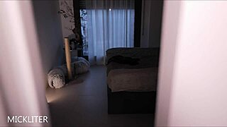 she catches you stroking then drops for sloppy deepthroat and juicy doggystyle pounding