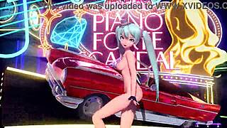 hey hatsune miku your nude piano scandal mod shows off those big tits perfectly