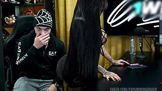Bibi Griffo Twerks Hotly on Ruan's Lap