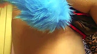 sexy baile tanga anal plug tail masturbates vibrator slutty 🔥🍑
