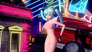 hey hatsune miku your nude piano scandal mod shows off those big tits perfectly
