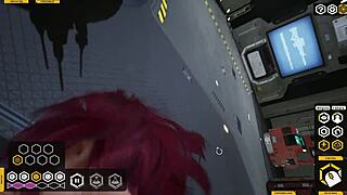 Man dude this redhead's ass and tits in POV till she drops