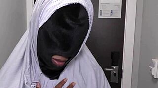 Arab Beauty Afrodita Kweme Surrenders to BBC for Intense Creampie Therapy