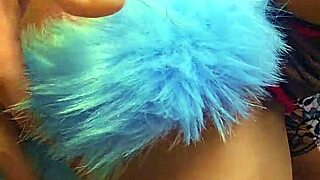 sexy baile tanga anal plug tail masturbates vibrator slutty 🔥🍑