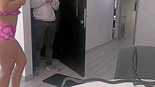 alejandra palacios hides cam for repartidor hardcore fuck