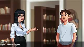 Teacher Caught Fucking Her Own Student in Classroom