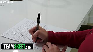 Blonde Santa Bombshell Sucks Balls Spanks Ass Before Double Titty Cum Blast!