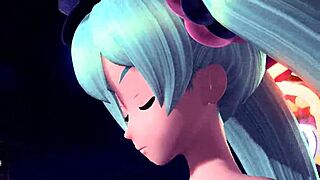 hey hatsune miku your nude piano scandal mod shows off those big tits perfectly