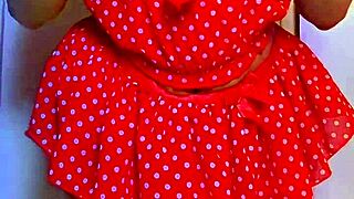 sexy baile tanga anal plug tail masturbates vibrator slutty 🔥🍑