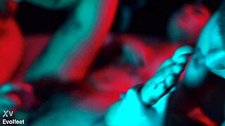 Lesbian Latinas Worship Fat Asses Lick Wet Pussies in Poolside Orgy