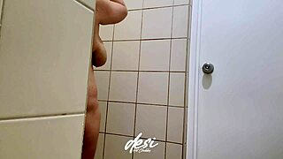 hey chubby indian desi wife showering before work 😍💦 big curves glistenin