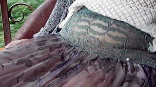 Heartfelt Mature's Hairy Upskirt Thrill