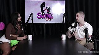 Watch German Lexi Mallet And Tifany Rocha In Wild Swing Cast Compilation On Sheer Red