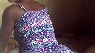 She spends the whole day locked in her room going crazy without even touching her feet to the floor.