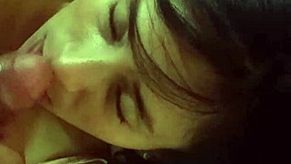 Pajama blowjob wakes me then creampie ride! 😈💦