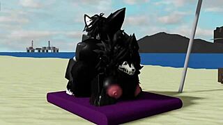 Big tits bounce wildly as scp-1471 mal0 rides monster cock doggystyle on beach rough hardcore