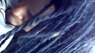 this interracial couple gets bent over for public outdoor blowjobs and doggystyle pounding