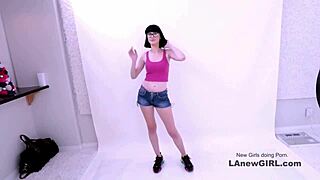 Brunette Goddess Fucked Hard in Model Casting