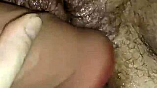 BBW Milf's Hairy Pussy Fisted Hard Squirts Wet Destruction Closeup