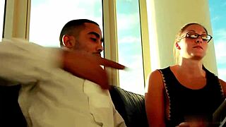 Nerdy housewife melanie obsesses over huge black cocks and big tits fun