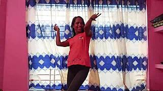 Hanif and Popy Khatun heat up with a dance right after their intimate Bengali couple session.