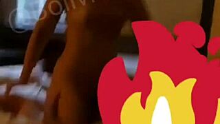 sexy latina mimi strips naked in the car heading to motel for public outdoor pussy pounding