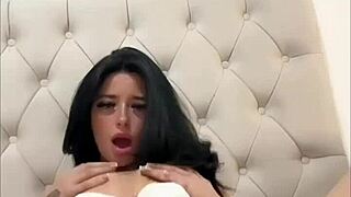 horny american college coed girlfriend squirts in pov masturbation orgasm