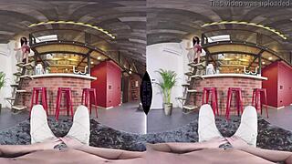 Feels so raw getting pounded in the ass right at the bar counter