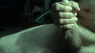 amateur shoves cock deep for massive cumshot explosion!