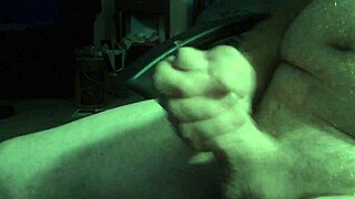 amateur shoves cock deep for massive cumshot explosion!