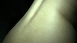 Nerdy Glasses Russian Babe Rides Big Cock to Creampie in Public Pickup Spot