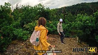 hunt4k naked boobed stranger forest pickup hardcore outdoor pussy fuck