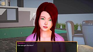 Redhead's Big Ass and Tits in Family Game 347