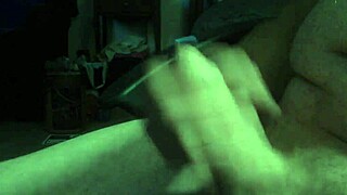 amateur shoves cock deep for massive cumshot explosion!