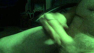 amateur shoves cock deep for massive cumshot explosion!