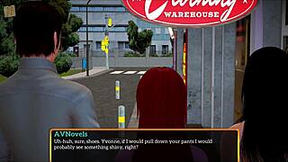 Redhead's Big Ass and Tits in Family Game 347