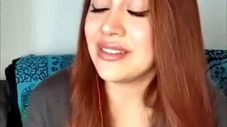 spanish pornstar spills on big ass latina lesbian rides and licks