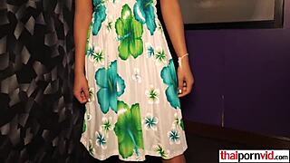 Petite thai teen's natural big tits bounce in hardcore pov fuck 😍🍒