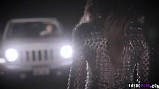 cherie deville spread wide, moaning as monster cock fists her ass deep.