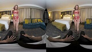 vr fun hides big black cock stretching petite rory knox