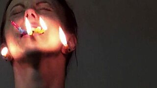 emily's prisoner burns in tight bondage cell agony