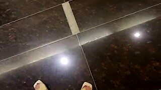 Shemale Ting Xuan Strolls Publicly Then Pees Outdoors Freely