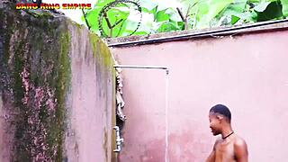 i drill my stepsis soaking wet pussy outdoors with my throbbing monster cock so rough!
