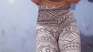 hey check out my teen latina stepdaughter 18+ lesbian playing with her tits and ass on video