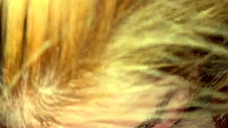 she's bound in handcuffs now, taking my rough face fuck and sloppy deepthroat like a good submissive blonde