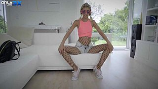 Slim Blonde Missy Luv in HARDCORE Erik Everhard POUNDING
