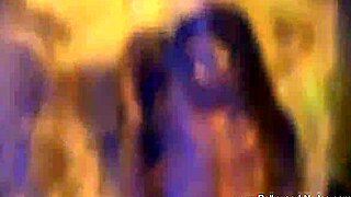 Brunette Babe Teases in Wild India Dance